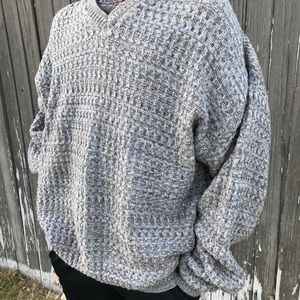 Heavy knit sweater